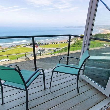 Ferienwohnung Clifton Court Apt 23 With Seaviews & Heated Pool Croyde Exterior foto