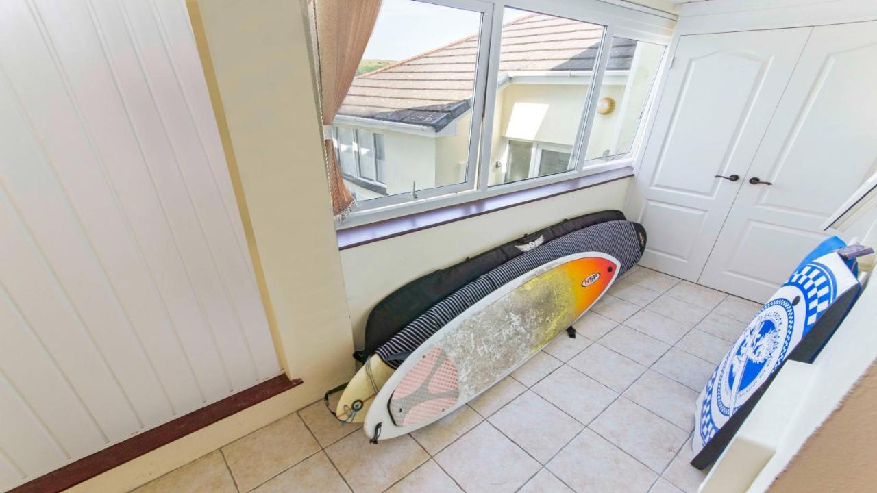 Ferienwohnung Clifton Court Apt 23 With Seaviews & Heated Pool Croyde Exterior foto